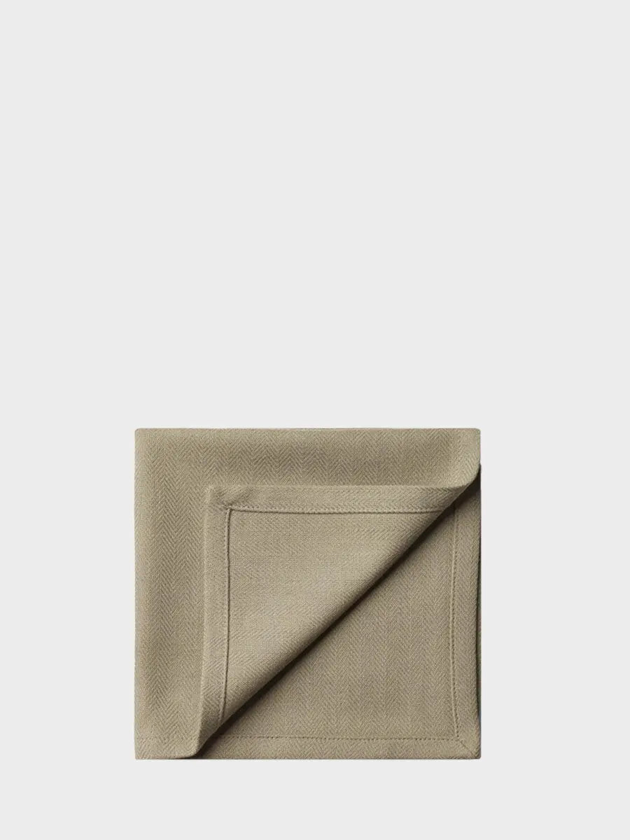 HUMDAKIN Serviet - 2 stk Organic Textiles 026 Oak